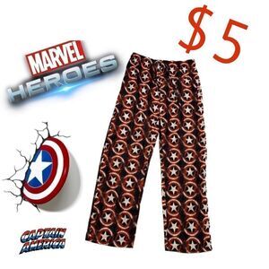 $5 ADD ON ITEM NWOT MENS Micro fleece Marvel lounge pjs